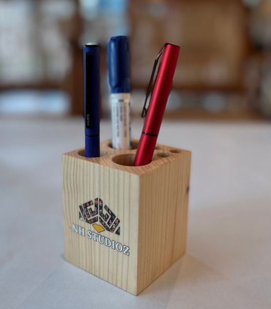 Pen Stand with slots