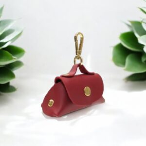 Mini leatherette coin pouch