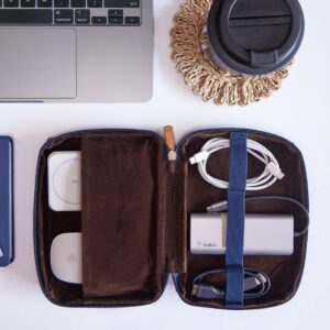 Cable Organizer - Vegan Leather