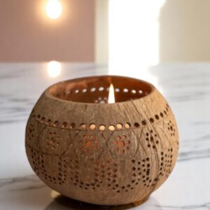 Coconut Tealight Holder