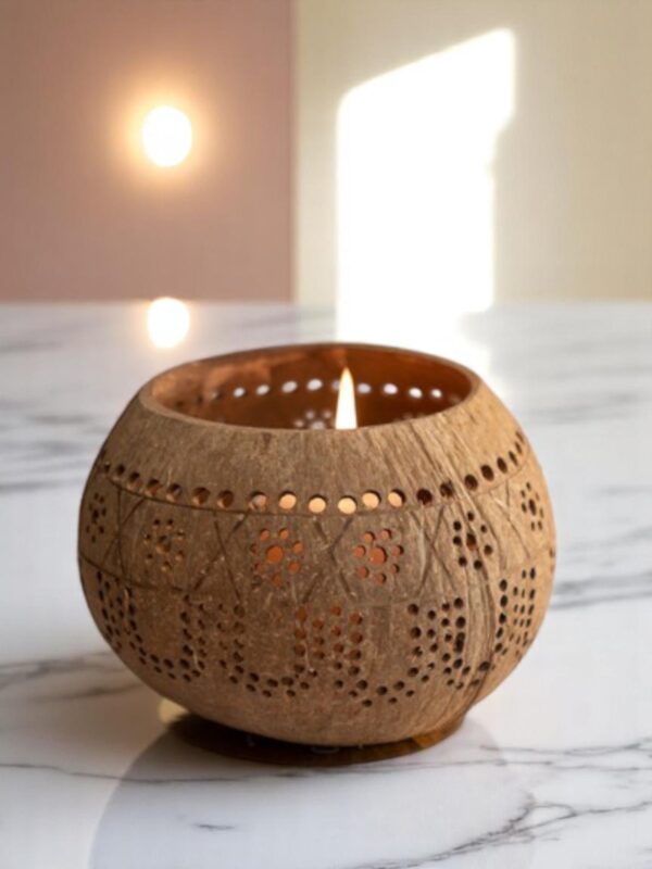 Coconut Tealight Holder