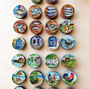 Clay Goa Magnets