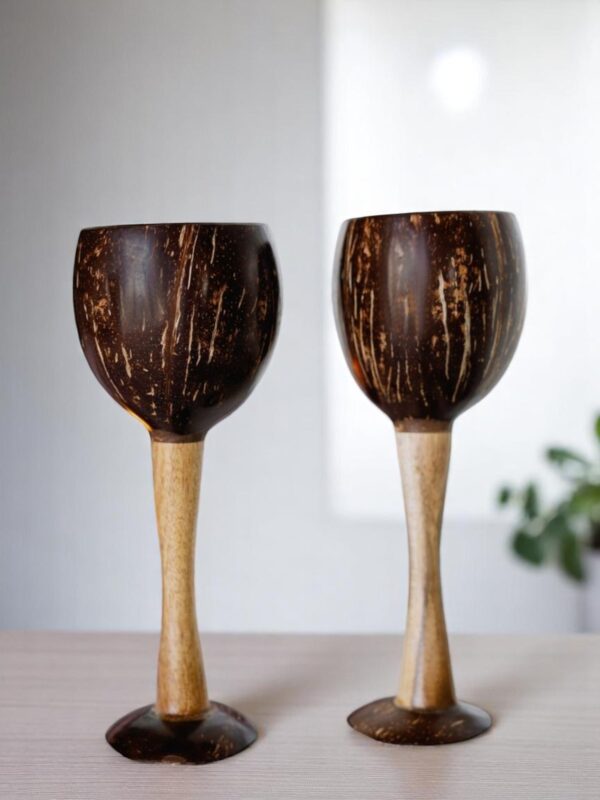 Coconut Wine Glasses