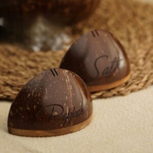 Coconut Salt & Pepper Shaker