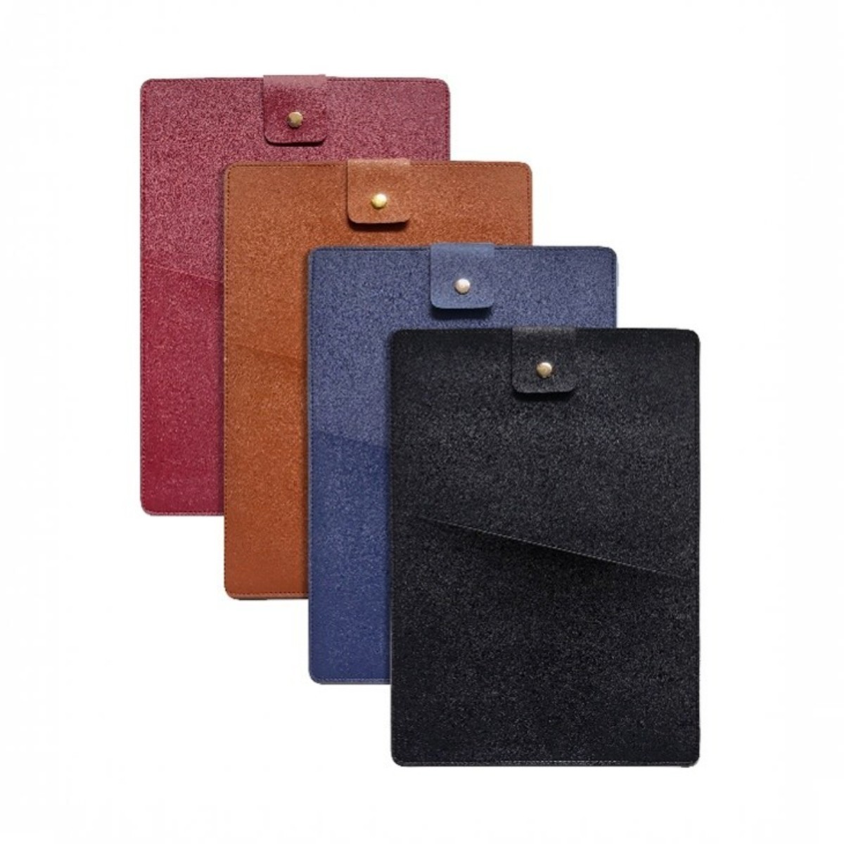 Vertical Laptop Sleeve - Vegan Leather - Image 2