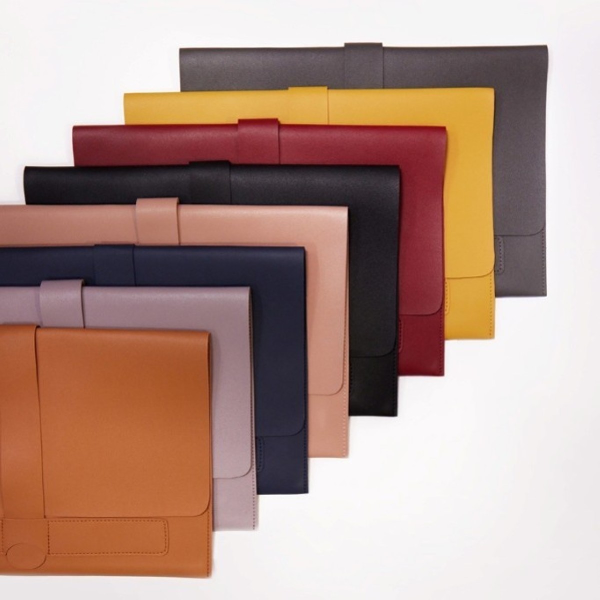 Laptop Sleeve cum Organizer - Vegan Leather - Image 2