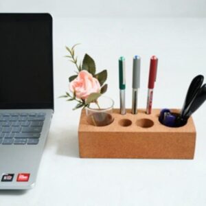 Cork Desk Organizer 2