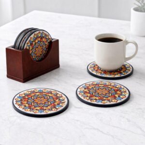 Enamel MDF Coasters 2